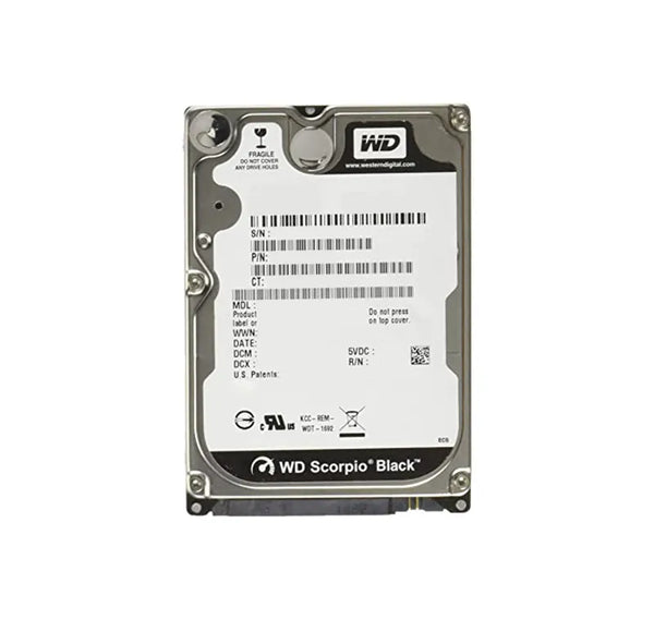 Western Digital WD1600BEKT-75A23T Scorpio Black 160GB 7200RPM SATA 3Gb/S 16MB Cache (RoHS) 2.5-Inch Hard Drive Western Digital Part Number: WD1600BEKT-75A23T