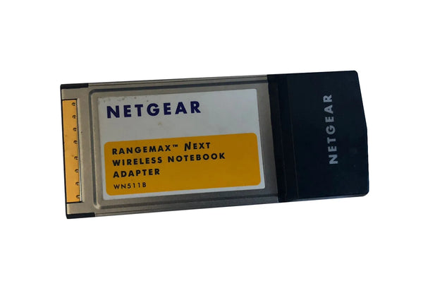 Netgear WN511B-100UKS RangeMax WN511B Wi-Fi Adapter PC Card 270Mbps Netgear Part Number: WN511B-100UKS