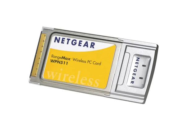 Netgear WPN511 RangeMax Wi-Fi Adapter CardBus 108Mbps Netgear Part Number: WPN511
