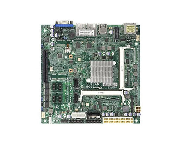 Supermicro X10SBA-L-B Intel Celeron J1900 2.42GHz/ Intel J1900/ DDR3/ USB3.0/ A/V/2GbE/ Mini-ITX Motherboard / CPU Combo Supermicro Part Number: X10SBA-L-B