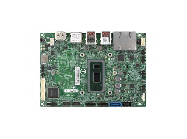 Supermicro X11SWN-H-WOHS Socket FCBGA-1528 System On Chip Chipset SBC System Board (Motherboard) Supports Core I7-8665UE DDR4 2x DIMM Supermicro Part Number: X11SWN-H-WOHS