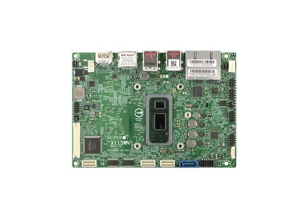 Supermicro X11SWN-L-WOHS Socket FCBGA-1528 System On Chip Chipset SBC System Board (Motherboard) Supports Core I3-8145UE DDR4 2x DIMM Supermicro Part Number: X11SWN-L-WOHS