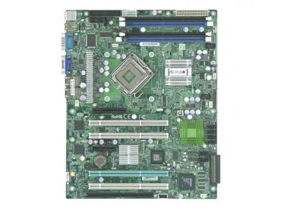 Supermicro X7SB4-O X7SB4 Socket LGA775 Intel 3210 Chipset ATX System Board (Motherboard) Supports Xeon 3000/E3100 Series DDR2 4x DIMM Supermicro Part Number: X7SB4-O