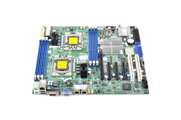 Supermicro X8DTL-6 Socket LGA1366 Intel 5500 Chipset ATX System Board (Motherboard) Supports 2x Xeon 5500/5600 Series DDR3 6x DIMM Supermicro Part Number: X8DTL-6