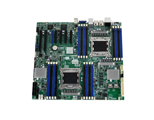 Supermicro X9DAX-7F-O X9DAX-7F Socket LGA2011 Intel C602 Chipset Enhanced Extended ATX System Board (Motherboard) Supermicro Part Number: X9DAX-7F-O