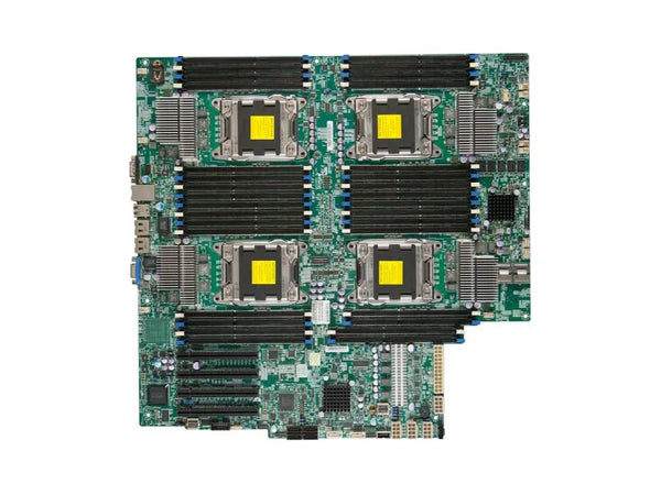 Supermicro X9QRI-F-P X9QRi-F Socket LGA2011 Intel C602 Chipset Proprietary System Board (Motherboard) Supermicro Part Number: X9QRI-F-P