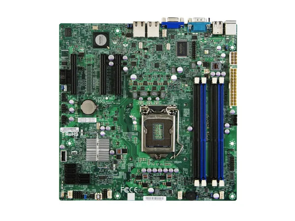 Supermicro X9SCL-O X9SCL Socket LGA-1155 Intel C202 Chipset MicroATX System Board (Motherboard) Supermicro Part Number: X9SCL-O