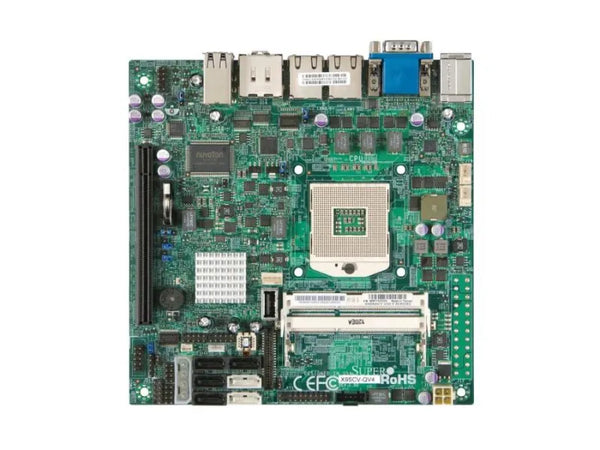 Supermicro X9SCV-QV4-O Socket G2/ Intel QM67/ DDR3 SODIMM/ A/V/2GbE/ Mini-ITX Motherboard Supermicro Part Number: X9SCV-QV4-O