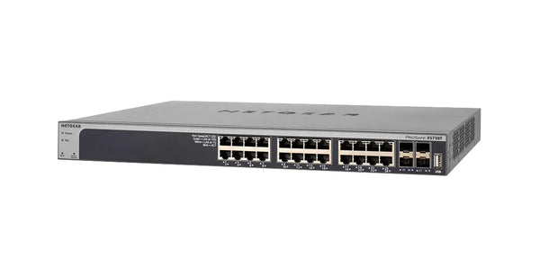 Netgear XS728T-100PRS Prosafe XS728T 24 X Ports 10GBase-T + 4 X Ports SFP+ Layer 3 Managed Rack-Mountable 10 Gigabit Ethernet Network Switch Netgear Part Number: XS728T-100PRS