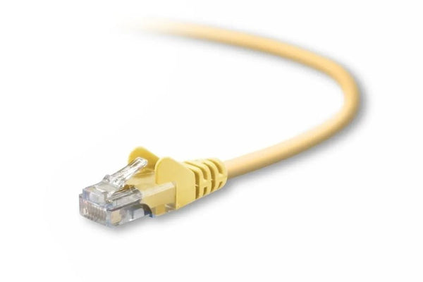 Belkin 20ft Cat5e RJ45 Network Patch Cable (Yellow) - G5 Network GroupNetwork Cables