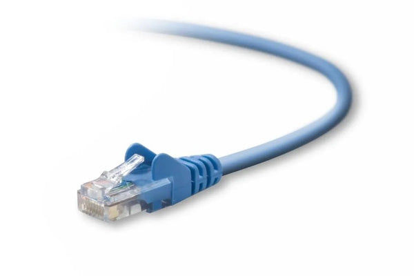 Belkin A3L791 - 02 - BLU - S 2FT Cat5e Ethernet Patch Cable (Blue) - G5 Network GroupNetwork Cables