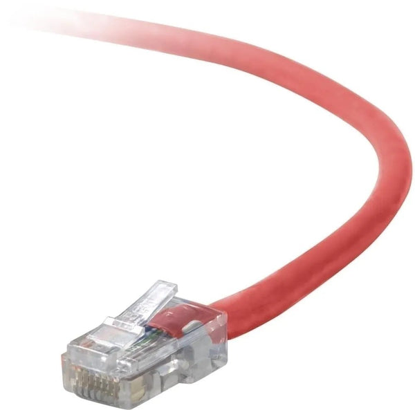 Belkin A3L791 - 10 - RED 10ft Cat5e RJ45 Network Patch Cable (Red) - G5 Network GroupNetwork Cables