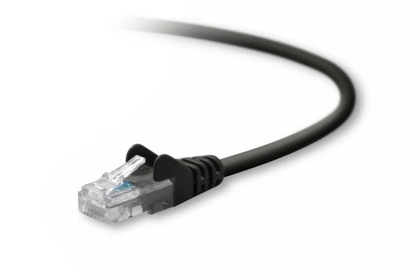 Belkin A3L791 - 14 - BLK - S 14ft Cat5e RJ45 Snagless Network Patch Cable (Black) - G5 Network GroupNetwork Cables
