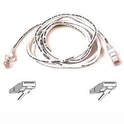 Belkin A3L791B50CM - WHS 50CM Cat5e RJ45 Network Patch Cable (White) - G5 Network GroupNetwork Cables