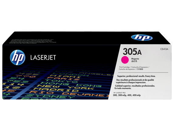 HP 305A Magenta Original LaserJet Toner Cartridge (CE413A) – Vivid Color & Reliable Performance