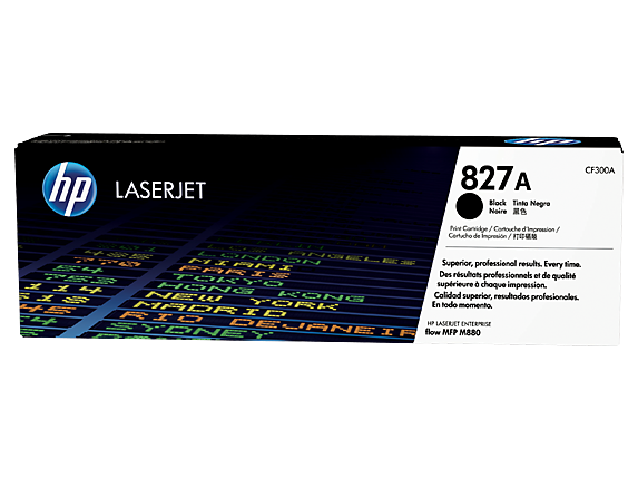 HP 827A Black Original LaserJet Toner Cartridge (CF300A) – High-Yield & Professional Quality