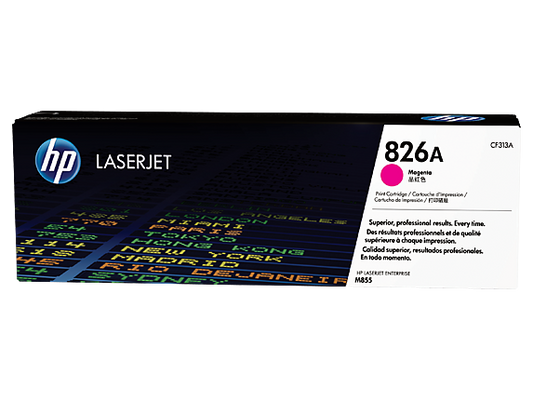 HP 826A Magenta Original LaserJet Toner Cartridge (CF313A) – High-Yield, Professional-Quality Prints