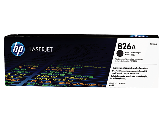 HP 826A Black Original LaserJet Toner Cartridge (CF310AC) – High-Yield, Professional-Quality Printing