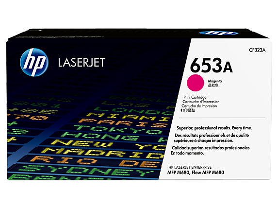 HP 653A Magenta Original LaserJet Toner Cartridge (CF323A) – Vivid & Professional Prints