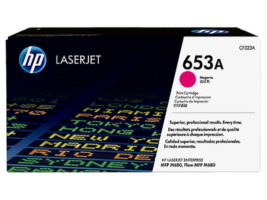 HP 653A Magenta Original LaserJet Toner Cartridge (CF323A) – Vivid & Professional Prints