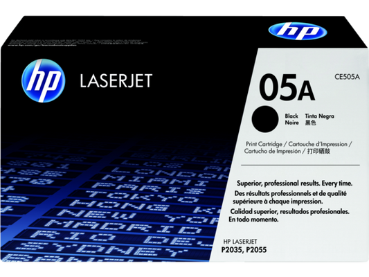 HP 05A Black Original LaserJet Toner Cartridge (CE505AC) – Reliable, High-Quality Printing