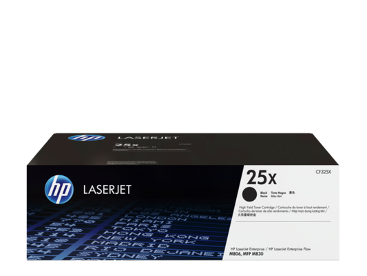 HP 25X High Yield Black Original LaserJet Toner Cartridge (CF325X) – Reliable & High-Volume Printing