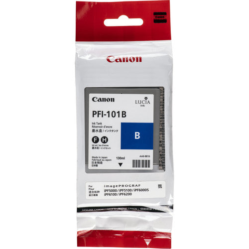 Canon PFI-101B Blue Ink Tank (130 mL) 0891B001AA