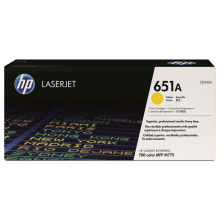 HP 651A Yellow Original LaserJet Toner Cartridge (CE342A) – High-Yield, Professional-Quality Printing