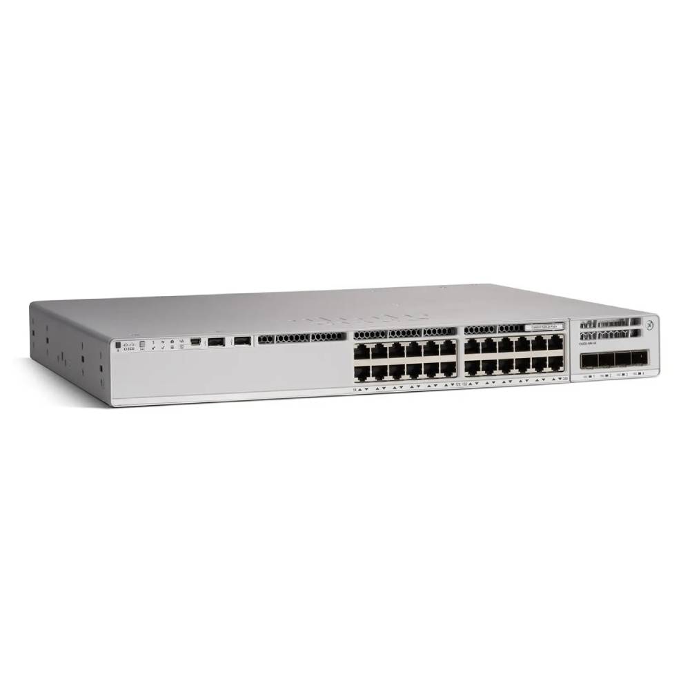 Cisco Catalyst 9200 24-Port Gigabit Switch | Modular Uplink | Network Advantage | C9200-24T-A