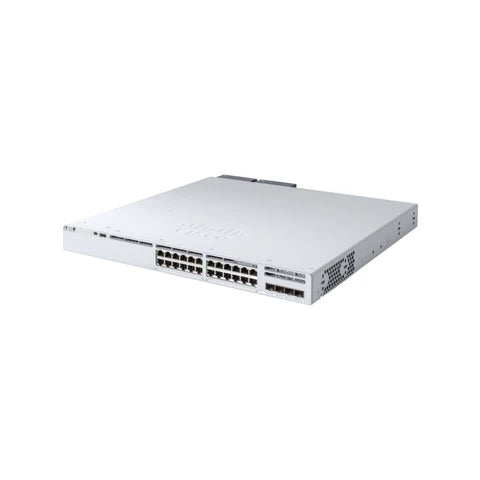 Cisco Catalyst C9300L-24T-4X-E 24-Port Gigabit Managed Switch – 4x 10G SFP+ Uplinks C9300L-24T-4X-E