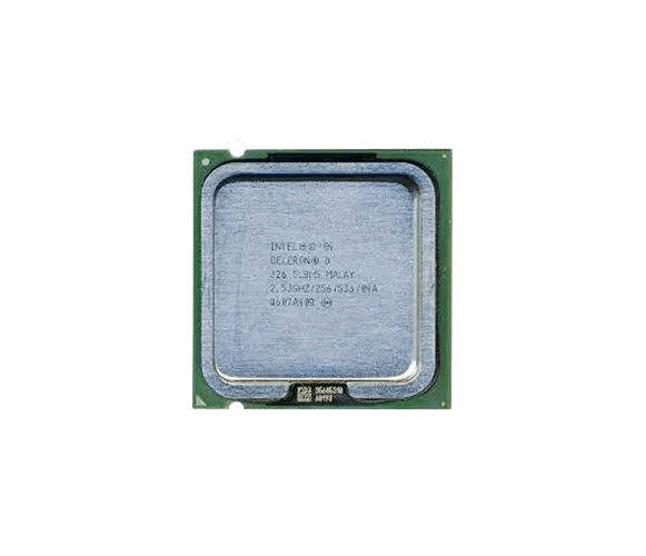 Dell 222 - 0261 2.53GHz 533MHz FSB 256KB L2 Cache Socket PLGA478/PLGA775 Intel Celeron D 326 Single - Core (1 Core) Processor Dell Part Number: 222 - 0261 - G5 Network GroupDesktop Processors