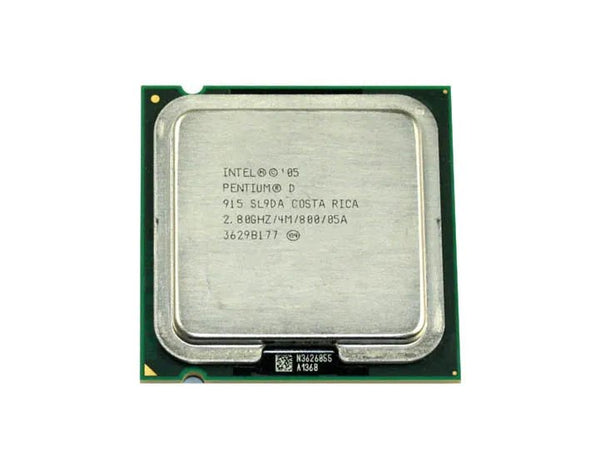 Dell 222 - 6543 2.80GHz 800MHz FSB 4MB L2 Cache Socket PLGA775 Intel Pentium D 915 Dual Core Processor Dell Part Number: 222 - 6543 - G5 Network GroupDesktop Processors