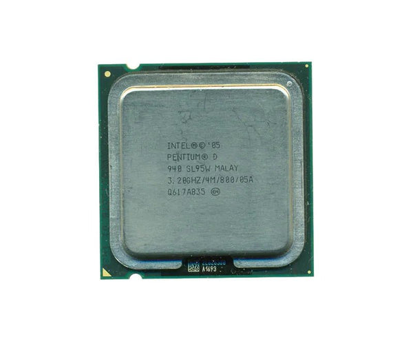 Dell 311 - 6013 3.2GHz 800MHz FSB 4MB L2 Cache Socket PLGA775 Intel Pentium D 940 Dual - Core (2 Core) Processor Dell Part Number: 311 - 6013 - G5 Network GroupDesktop Processors