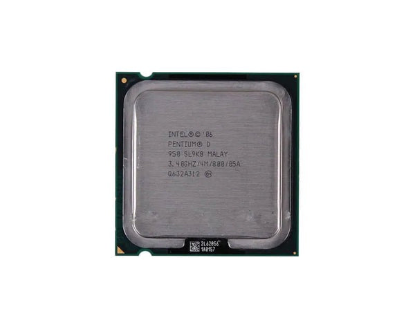Dell 311 - 6014 3.4GHz 800MHz FSB 4MB L2 Cache Socket PLGA775 Intel Pentium D 950 Dual - Core (2 Core) Processor Dell Part Number: 311 - 6014 - G5 Network GroupDesktop Processors