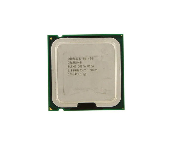Dell 311 - 9656 1.80GHz 800MHz FSB 512KB L2 Cache Socket LGA775 Intel Celeron 430 Single - Core (1 Core) Processor Dell Part Number: 311 - 9656 - G5 Network GroupDesktop Processors