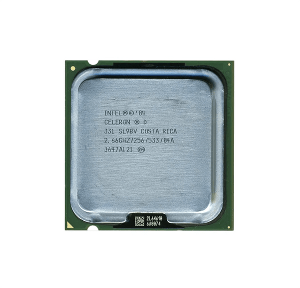Dell RG431 2.66GHz 533MHz FSB 256KB L2 Cache Intel Celeron D 331 Processor Dell Part Number: RG431 - G5 Network GroupDesktop Processors