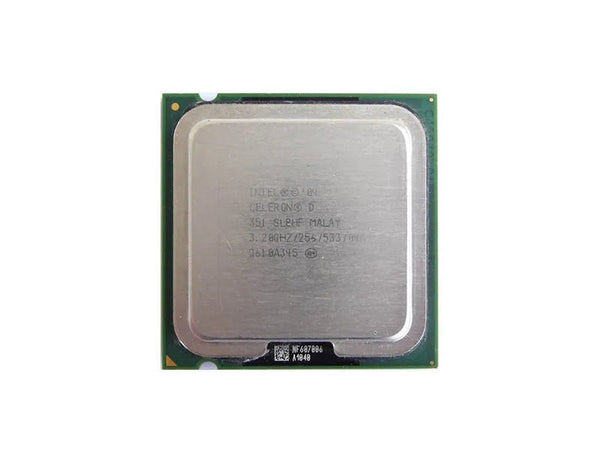 Dell WJ296 3.20GHz 533MHz FSB 256KB L2 Cache Socket PLGA775 Intel Celeron D 351 Single - Core (1 Core) Processor Dell Part Number: WJ296 - G5 Network GroupDesktop Processors