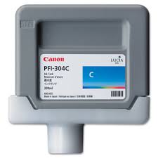 Canon PFI-304C Cyan Ink Cartridge 3850B001AA