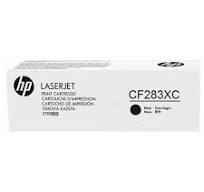 HP 83X (CF283XC) High Yield Black Original LaserJet Toner Cartridge