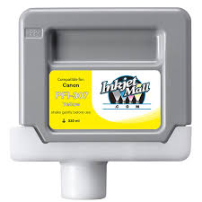 Canon PFI-307Y Yellow Ink Cartridge – Genuine Ink for iPF840 – 9814B001AA