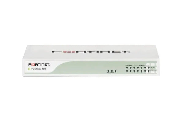 Fortinet FG - 40C - LENC - BDL FortiGate 2 X Ports 10/100/1000 WAN + 5 X Ports 10/100/1000 Firewall Fortinet Part Number: FG - 40C - LENC - BDL - G5 Network GroupNetwork Security & Firewall Devices