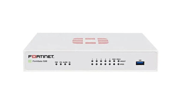 Fortinet FG - 52E - BDL - USG - 874 - 36 FG 52E 7xPort 1000Base - T GE 7 X RJ - 45 Rack - Mountable Firewall Appliance W/3Yr FC + FGuard Fortinet Part Number: FG - 52E - BDL - USG - 874 - 36 - G5 Network GroupNetwork Security & Firewall Devices
