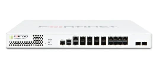 Fortinet FG - 600D - BDL - 950 - 60 FortiGate 600D RJ45 8 X Ports 10/100/1000Base - T 1000Base - X SFP + 8 Manageable 1U GigE Firewalls Fortinet Part Number: FG - 600D - BDL - 950 - 60 - G5 Network GroupNetwork Security & Firewall Devices