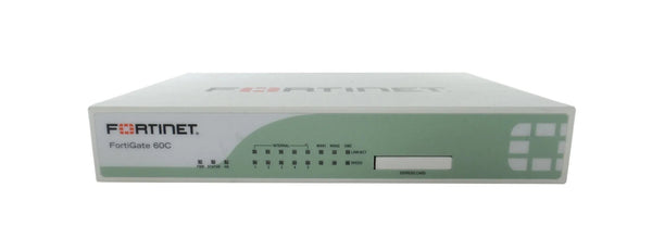 Fortinet FG - 60C - LENC - BDL FortiGate 60C 1000Base - T 2 X RJ - 45 (WAN) 1 X RJ - 45 (DMZ) 5 X RJ - 45 1 EC Slot Low Encryption Firewall Fortinet Part Number: FG - 60C - LENC - BDL - G5 Network GroupNetwork Security & Firewall Devices
