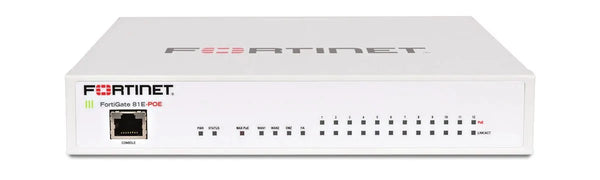 Fortinet FG - 81E - POE - BDL - 974 - 36 FortiGate 81E RJ45 16 X Ports 10/100/1000Base - T 1000Base - X + 2 X SFP Manageable GigE Firewalls Fortinet Part Number: FG - 81E - POE - BDL - 974 - 36 - G5 Network GroupNetwork Security & Firewall Devices