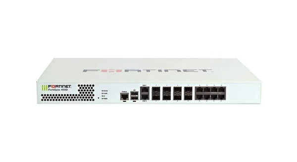 Fortinet FG400DBDLUSG90048 FortiGate - 400D 10/100/1000Base - TX 8 X RJ45 8 X SFP 1U Firewall Appliances Fortinet Part Number: FG400DBDLUSG90048 - G5 Network GroupNetwork Security & Firewall Devices
