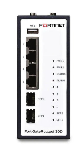Fortinet FGR - 30D - BDL - 871 - 12 FortiWifi 30E RJ45 10 X Ports 1000Base - T SFP + Manageable GigE Firewalls Fortinet Part Number: FGR - 30D - BDL - 871 - 12 - G5 Network GroupNetwork Security & Firewall Devices