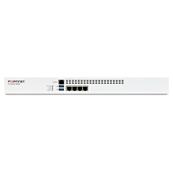 Fortinet FML - 400F - BDL - 640 - 36 Fortmail 4 X Port 1000Base - T GE 4 X RJ - 45 1UFirewall Appliances Fortinet Part Number: FML - 400F - BDL - 640 - 36 - G5 Network GroupNetwork Security & Firewall Devices