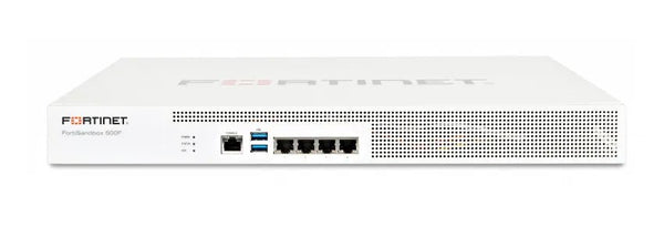 Fortinet FSA - 500F FortiSandbox 500F 4xPorts 1000Base - T 4 X RJ - 45 1U Firewall Appliances Fortinet Part Number: FSA - 500F - G5 Network GroupNetwork Security & Firewall Devices