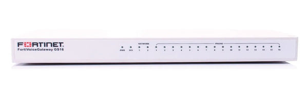 Fortinet FVG - GS16 - BDL - 247 - 36 FV Gateway GS16 2x 10/100 Ports, 16x FXS Voice Gateway Fortinet Part Number: FVG - GS16 - BDL - 247 - 36 - G5 Network GroupNetwork Security & Firewall Devices